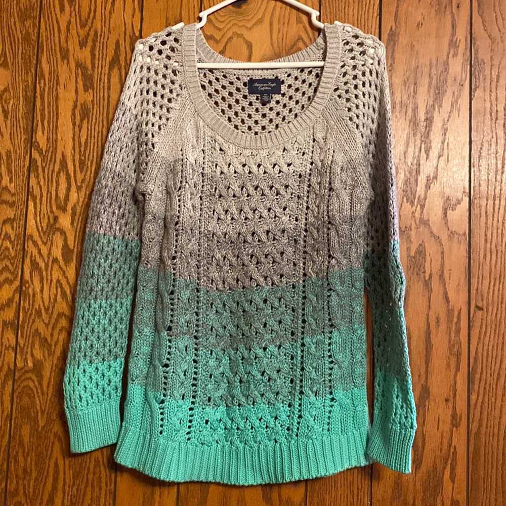 American Eagle ombré sweater
